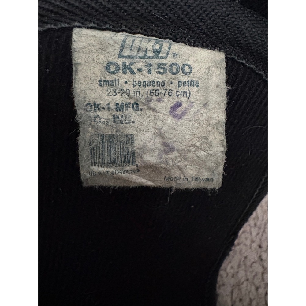 OK-1 1500 Weightlifting Belt Black Small 23-30in Lumbar Support Training Gym - Picture 3 of 6
